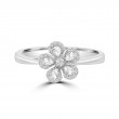 VIVAAN Floral Diamond Ring